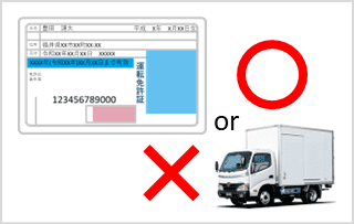 免許証と運転可能車両